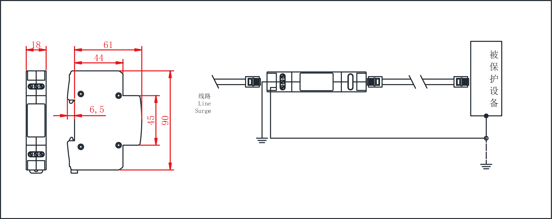 TK01 網(wǎng)絡(luò)，電話防雷器.png